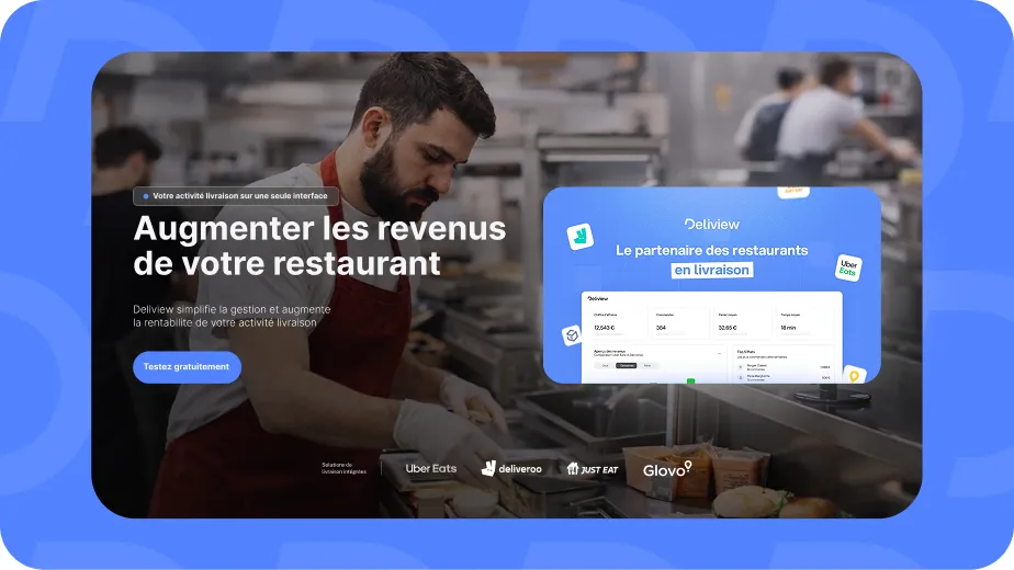 Aperçu du projet Deliview Gestion Livraison